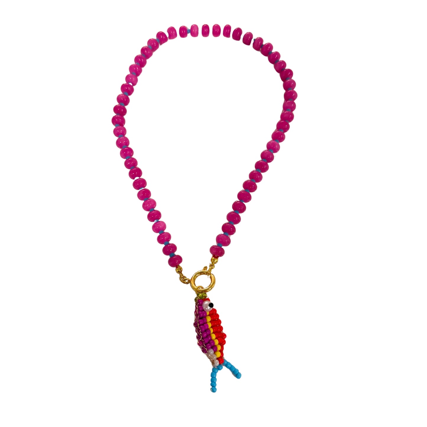 Handmade Beaded Fish