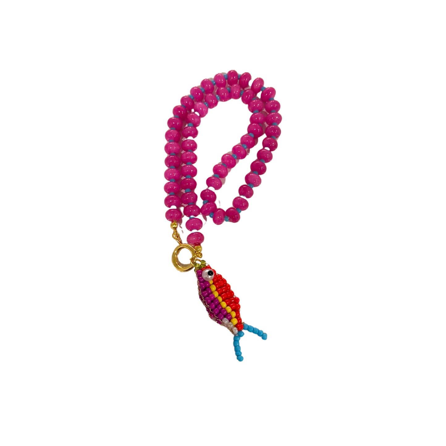 Handmade Beaded Fish