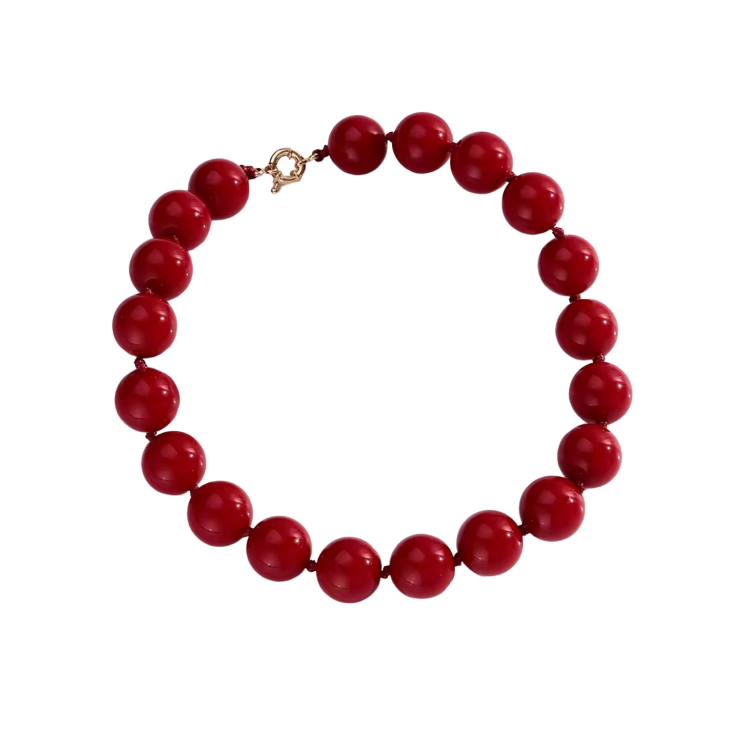 Bubblegum Knot Necklace