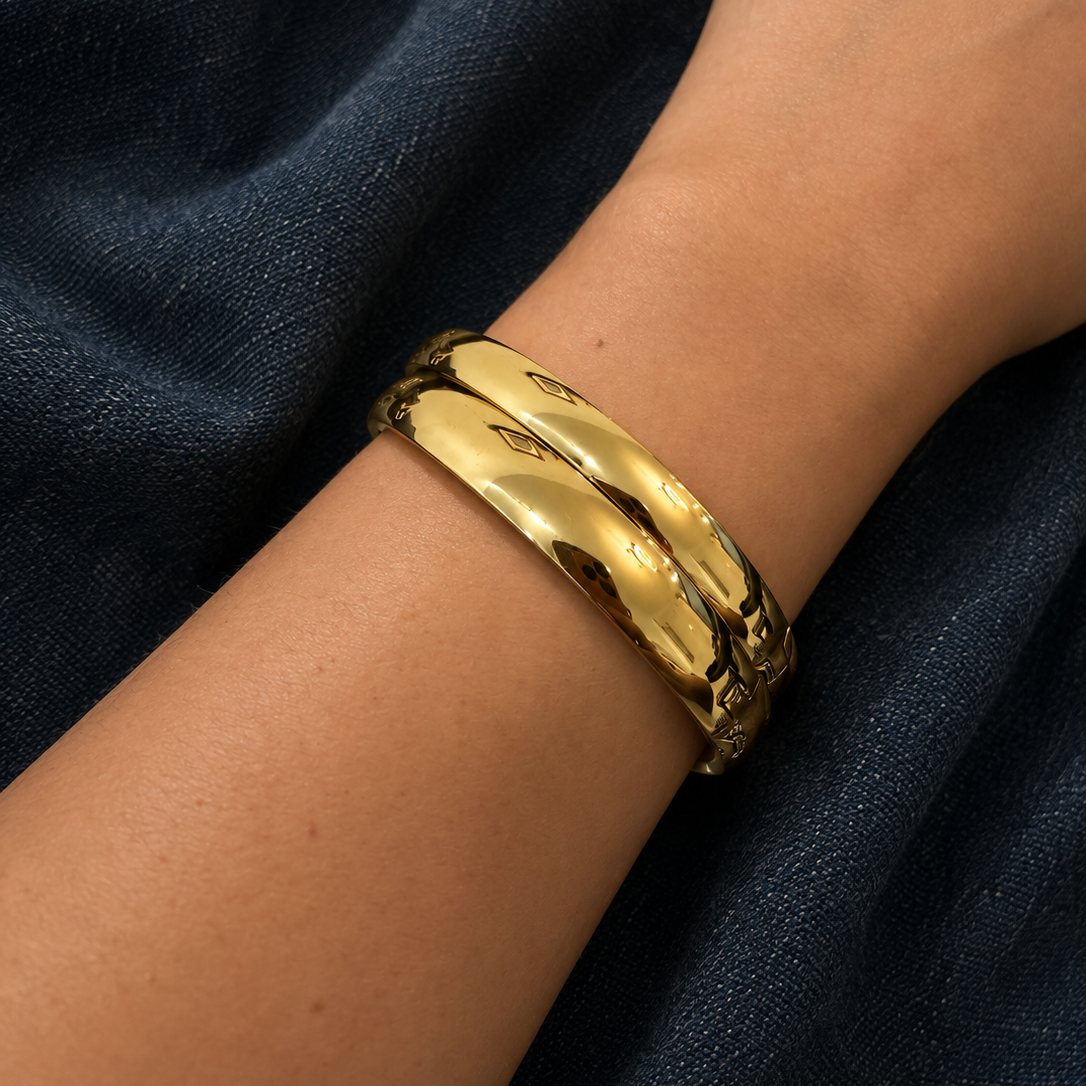 Metal Bracelet gold & silver