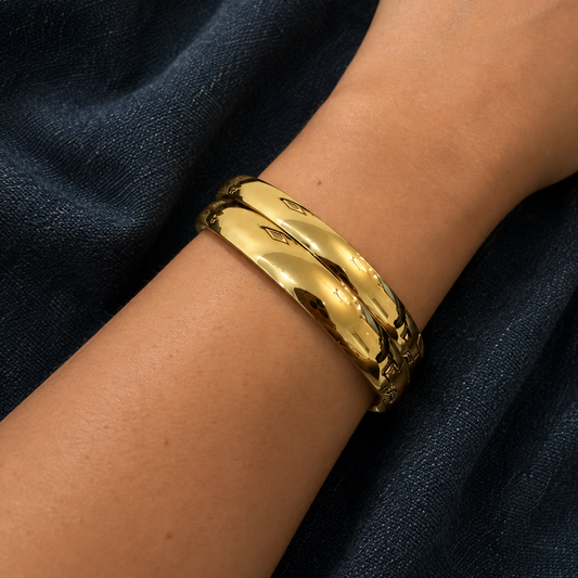 Metal Bracelet gold & silver