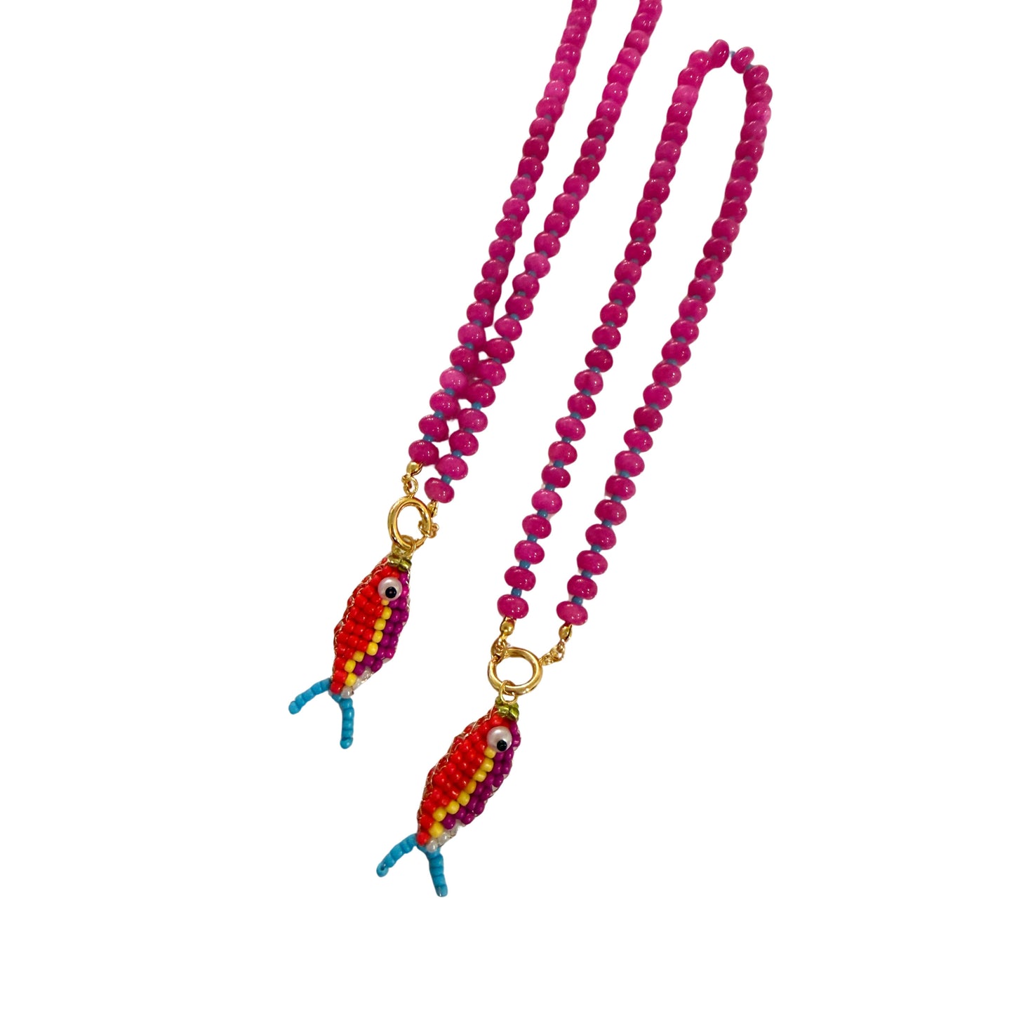 Handmade Beaded Fish