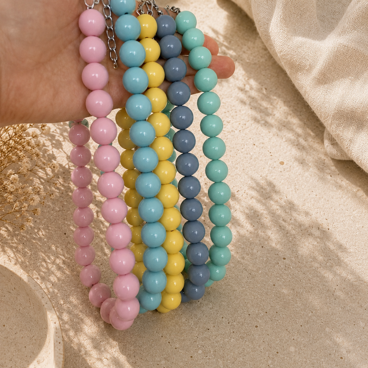 Round Beads Necklace