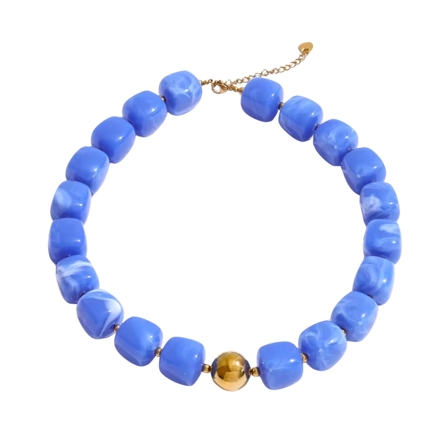 Square Bead Necklace