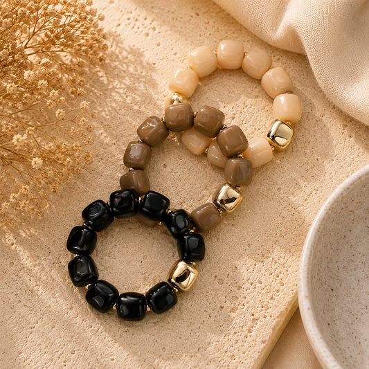 Bracelet Square Beads
